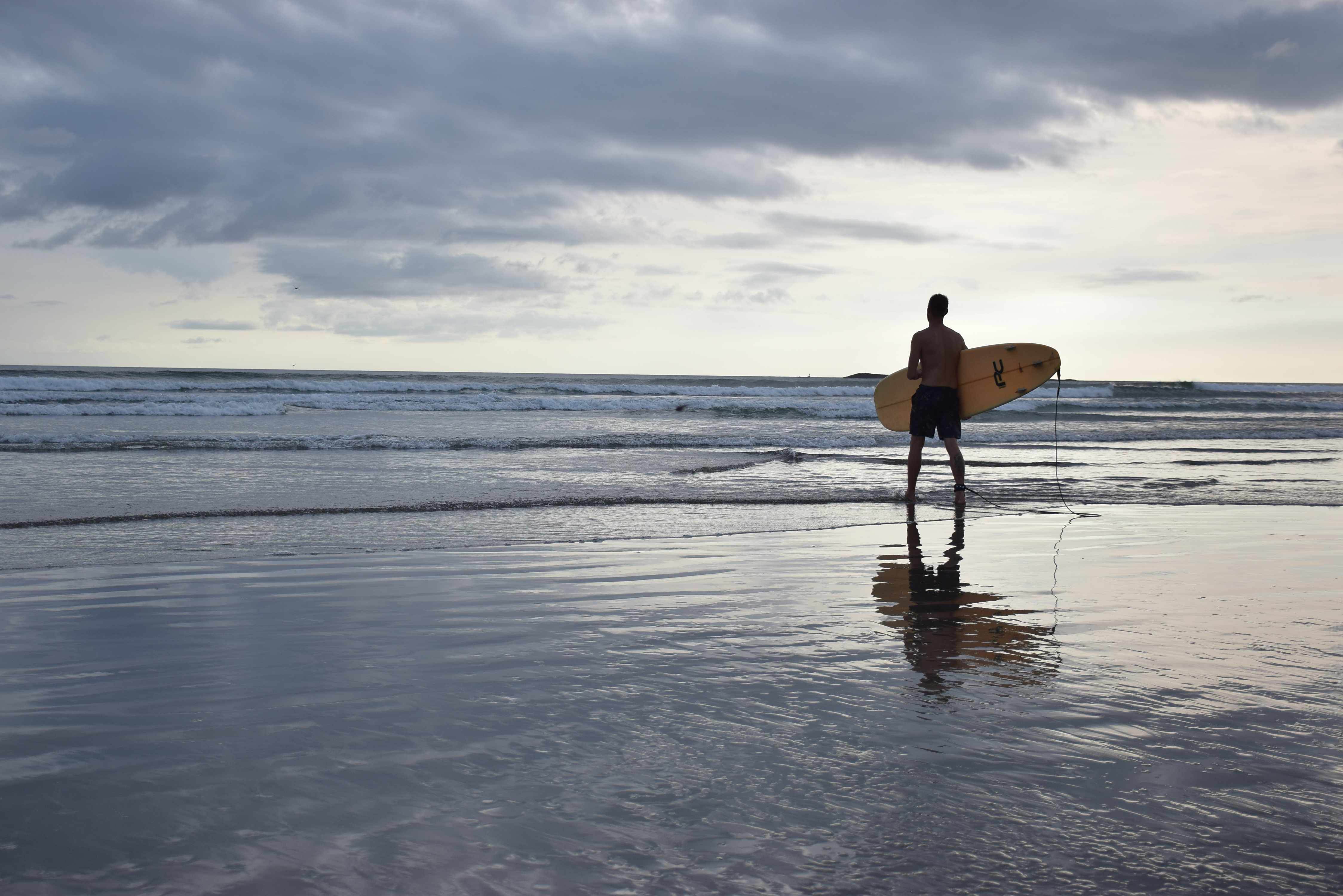 Our first day of San Juan del Sur Surfing