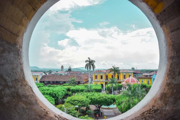 The view from the Cathedral of Granada, Nicaragua