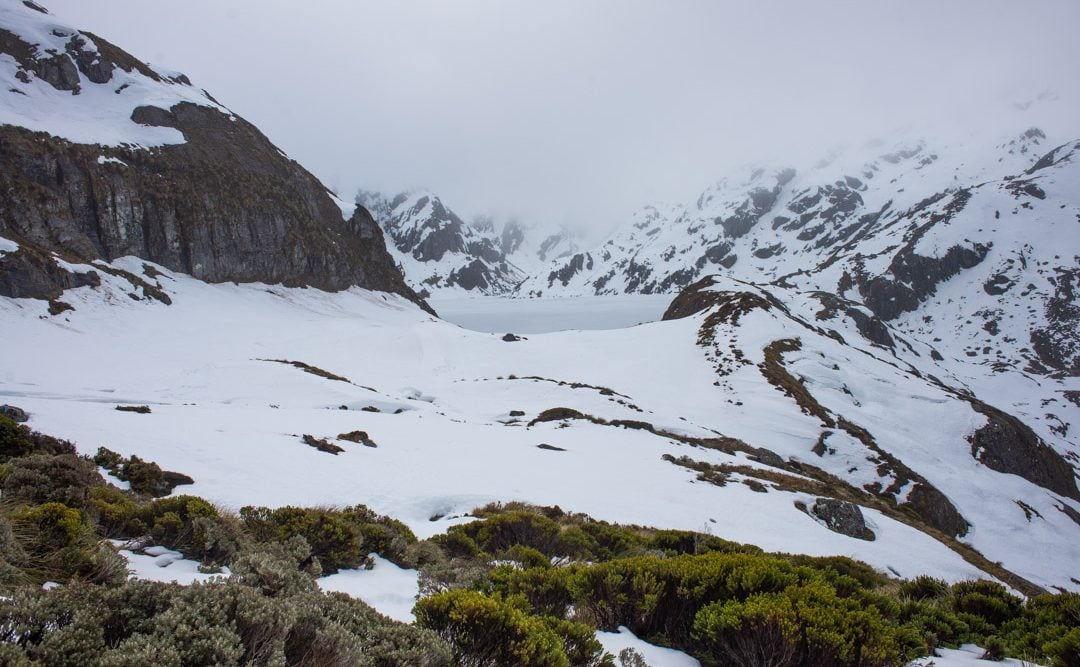 Routeburn Track Winter Guide Hike one of NZ