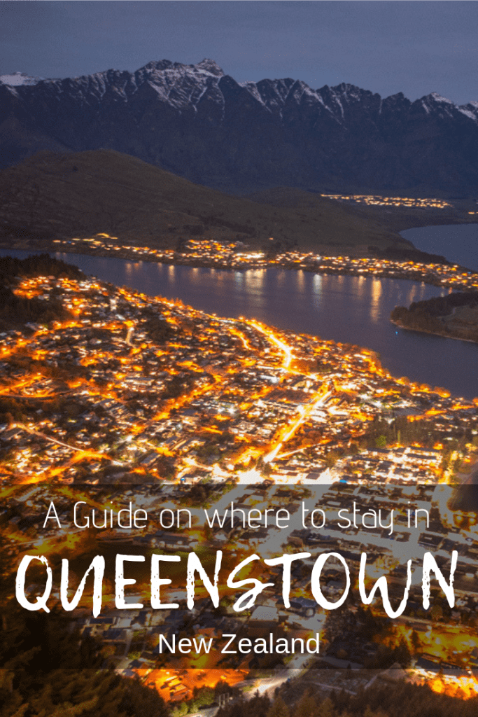 where to stay in Queenstown pin