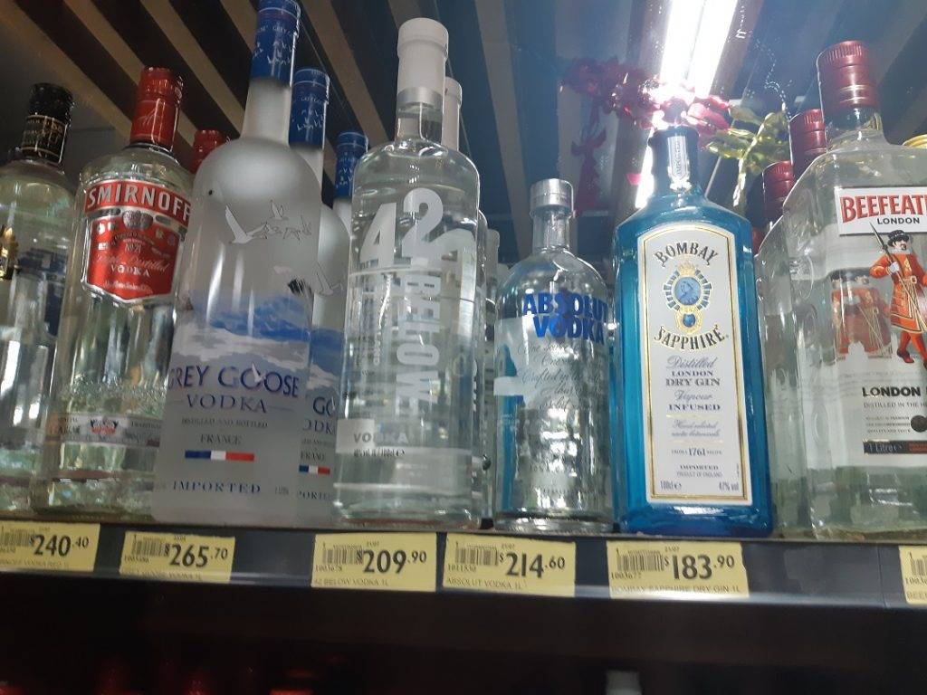 alcohol is expensive in fiji