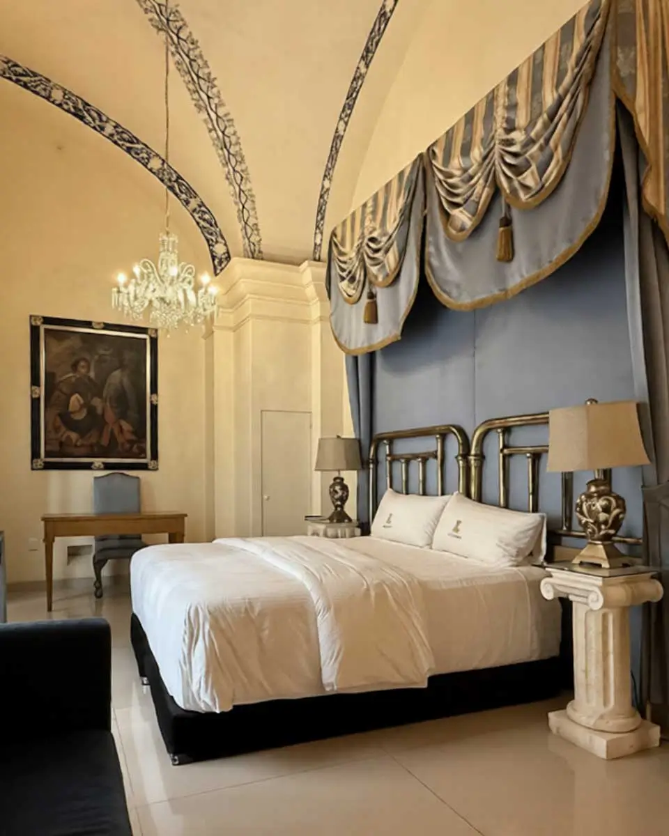 Ébano Hotel Boutique (Hotel Palacio Borghese) in Oaxaca Mexico