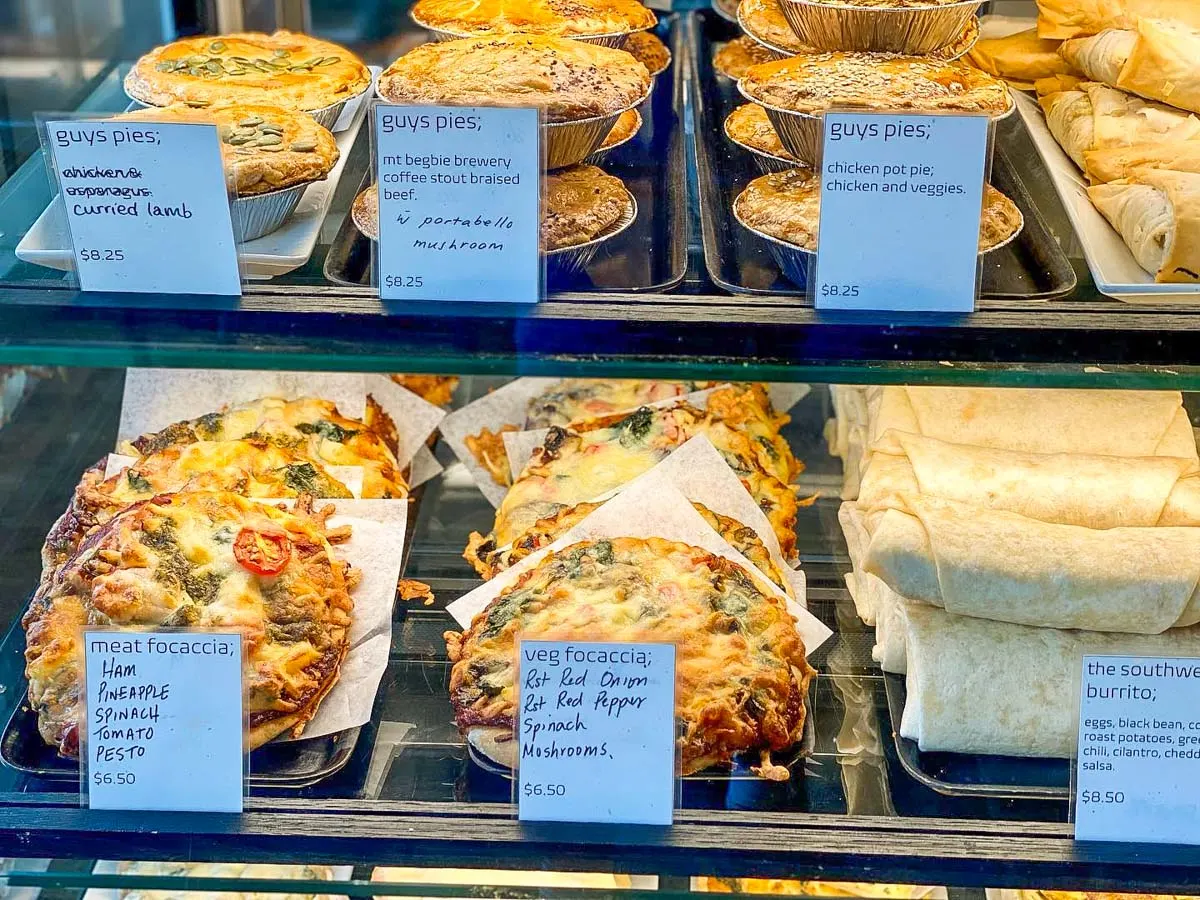 Food at Modern Bakeshop and Cafe, Revelstoke Downtown