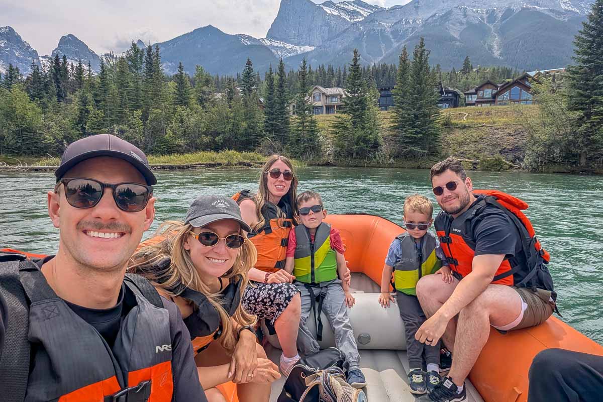 Bailey-Daniel-and-friends-rafting-on-the Kicking Horse-River-in-Canada-1