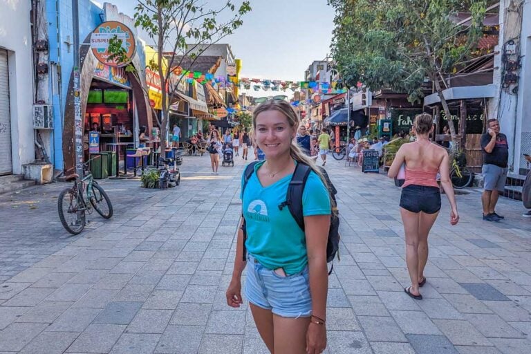 Bailey of 5th avenue in Playa del Carmen, Mexico'