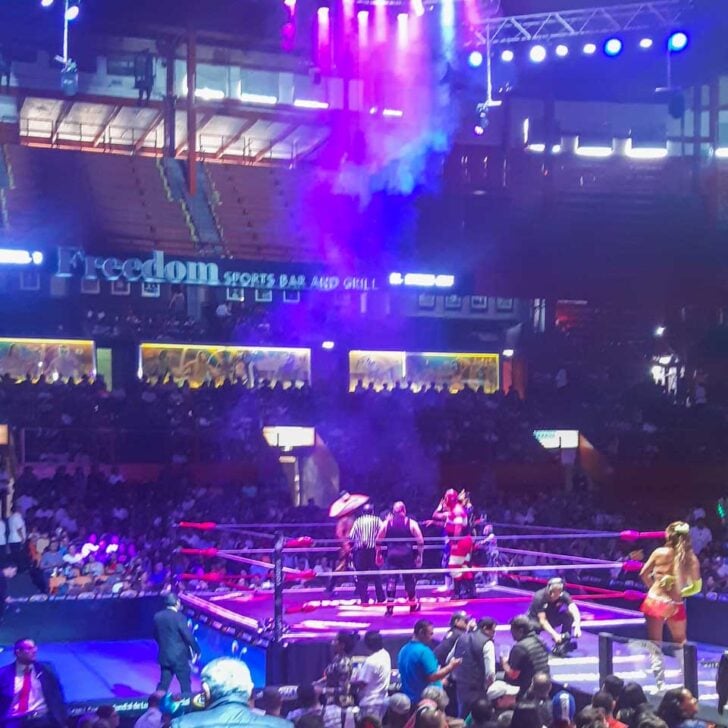 Lucha libre Mexico show
