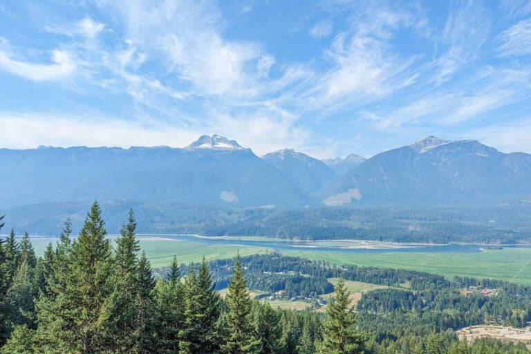 Views from the top of the Revelstoke Mountain Resort