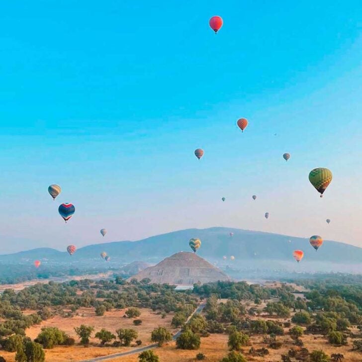 Volare Mexico Hot Air Balloon ride in Mexico