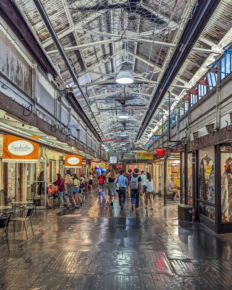 Chelsea Market Food Tour Review - The Main Walkway Inside The Chelsea Market In NYC 768x960