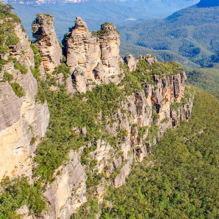 The Three Sisters in Blue Mountain National Park, Australia