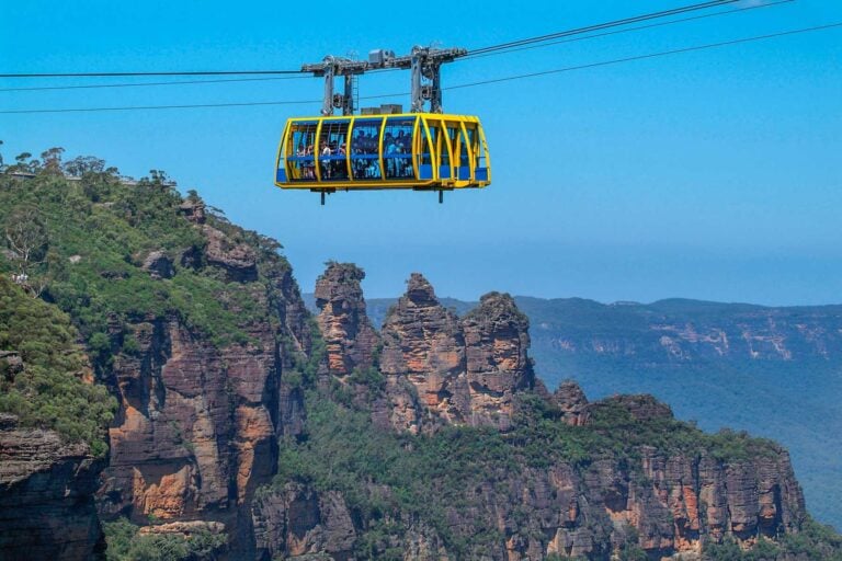 Scenic Skyway in Blue Mountains National Park, Australia