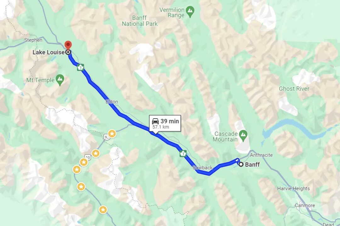 The BEST and Most Flexible Shuttle from Banff to Lake Louise