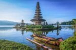 The beautiful Ulun Danu Temple in Bali, Indonesia