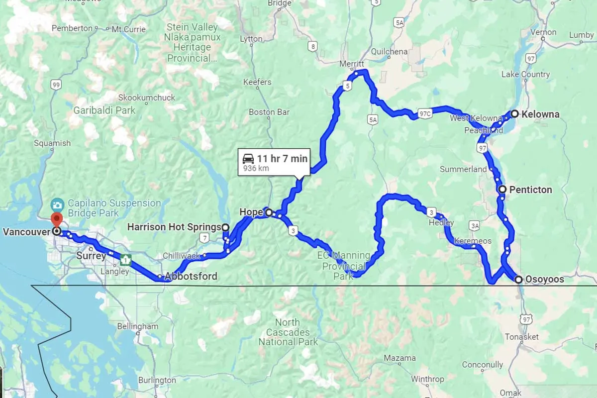 Vancouver To Osoyoos Road Trip Photos Mitraveltips Vancouver To Osoyoos Road Trip Photos Mitraveltips