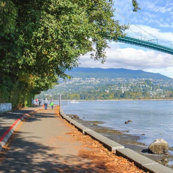 Bike Path in Stanley Park
