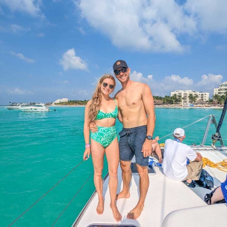 Daniel-and-Bailey-on-a-whale-shark-cruise-from-Tulum