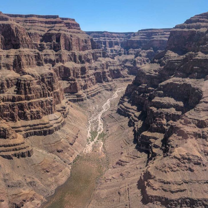 The grand canyon on a tour from Las Vegas USA