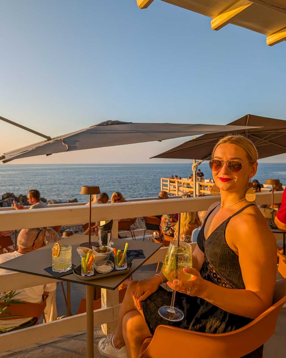 At the Bordomari Sea Lounge Bar in Cefalu Sicily Italy (2)