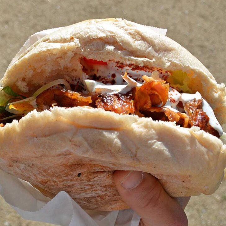 Berlin kebab on a food tour in Berlin Germany