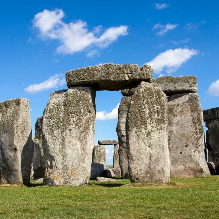 Stonehenge near London England