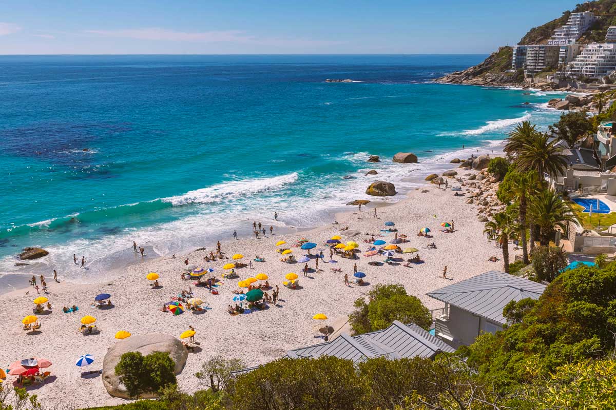 Clifton Beaches in Cape Town South Africa