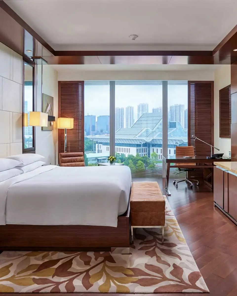 Guestroom at at JW Marriott Hotel Hanoi, Vietnam
