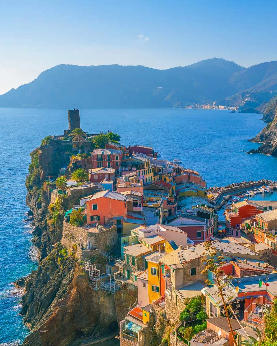 Parco Nazionale delle Cinque Terre viewpoint near Florence Italy
