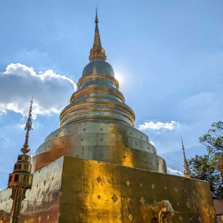 Wat Phra Singh in Chiang Mai Thailand