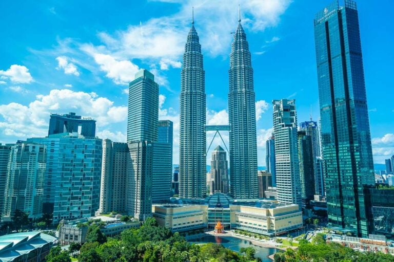 Buildings in Kuala Lumpur Malaysia