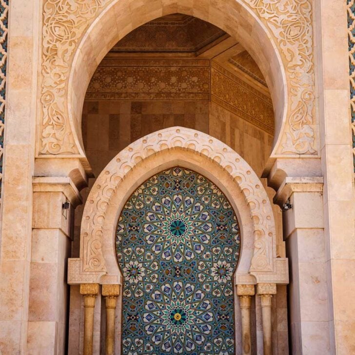 Hassan II mosque in Casablanca Morocco