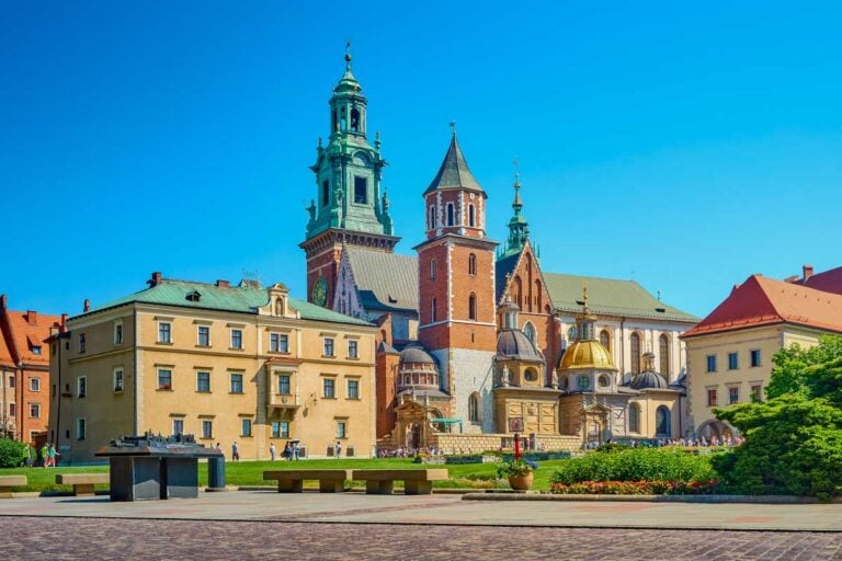 Wawel Castle in Krakow Poland