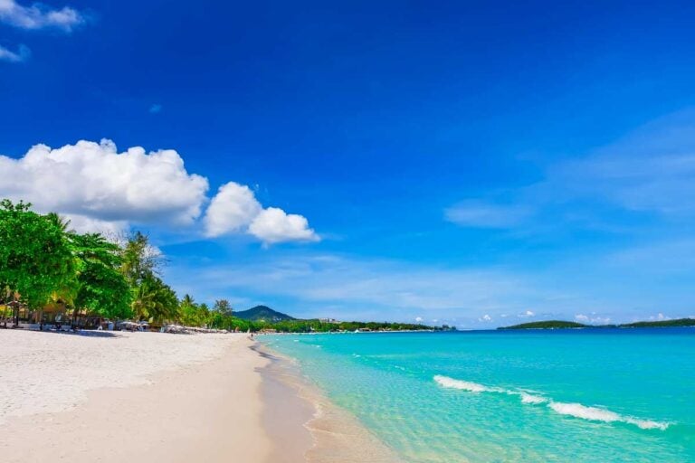 A beach in Koh Samui Thailand
