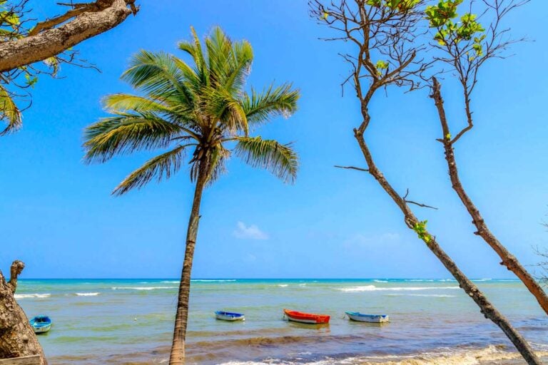 A beach in Puerto Plata Dominican Republic