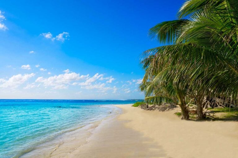 A beach near Costa Maya Mexico