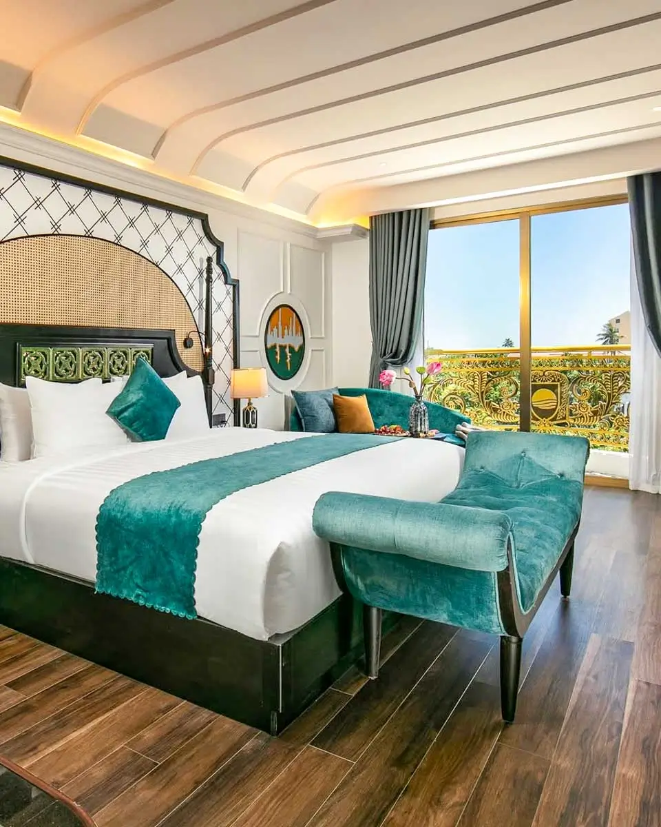 Guestroom at the Grand Sunrise Palace Hoi An, Vietnam