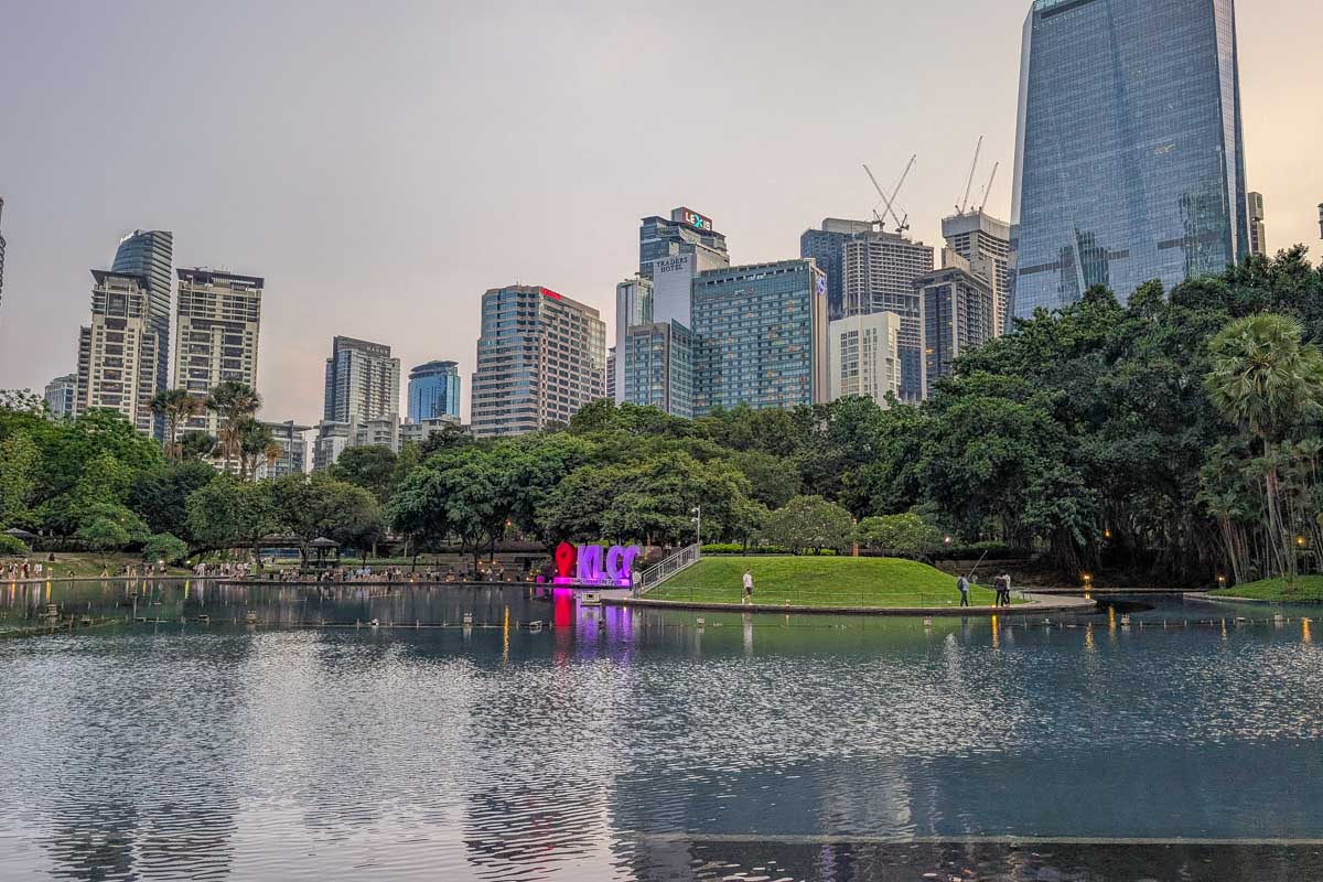 KLCC Eco Park in Kuala Lumpur Malaysia