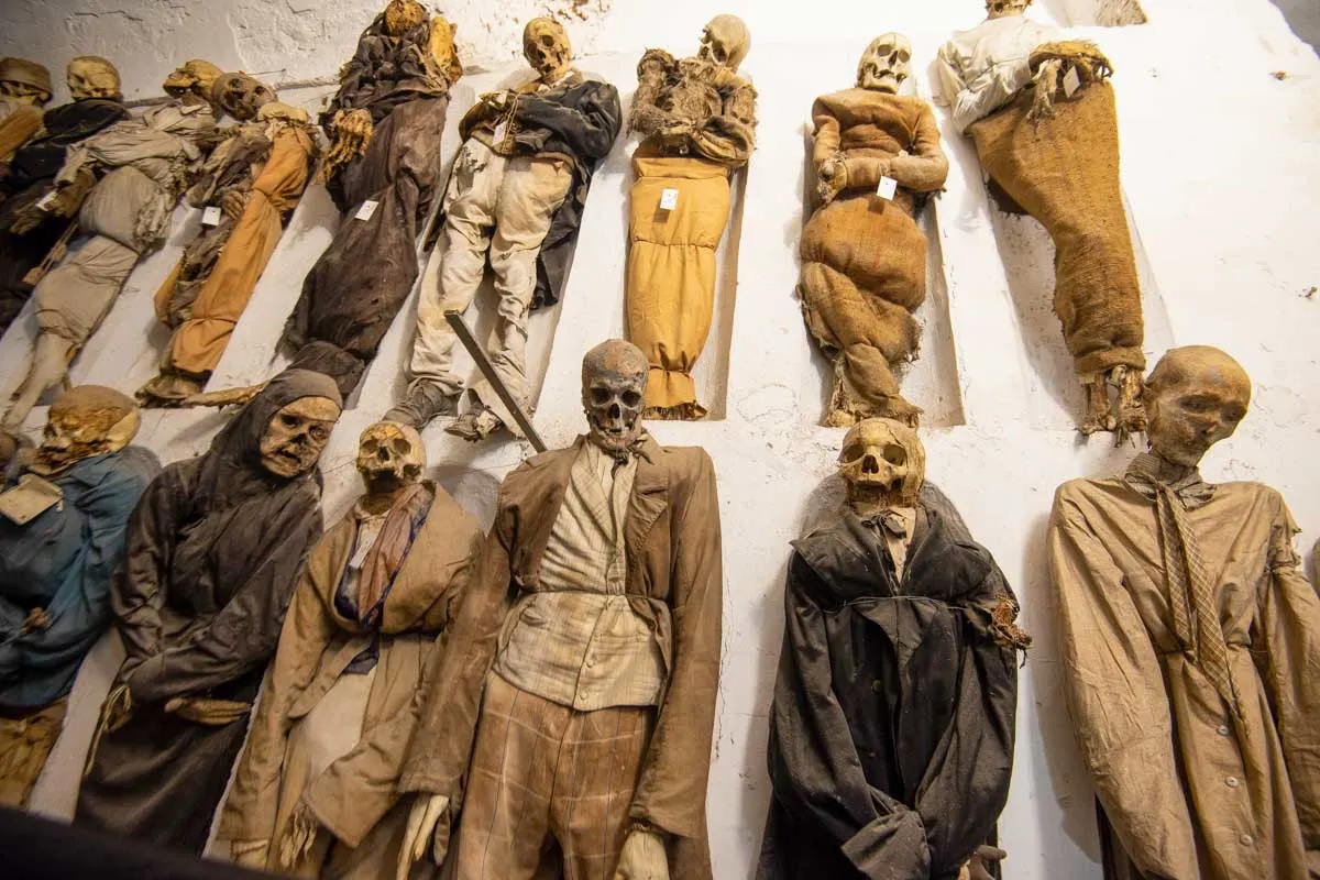 Capuchin Catacombs of Palermo Sicily Italy