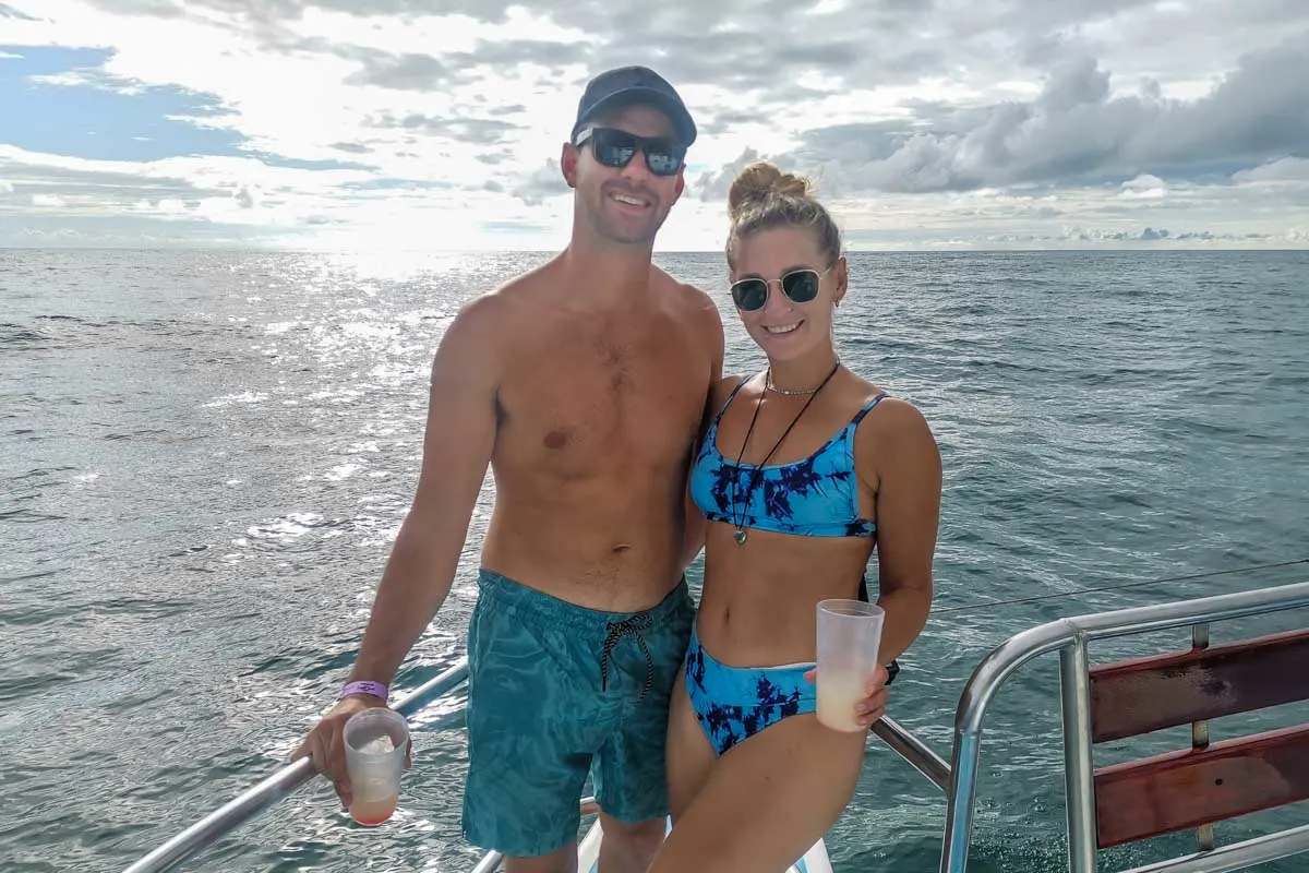 Daniel-and-Bailey-on-a-cruise-in-Turks and Caicos