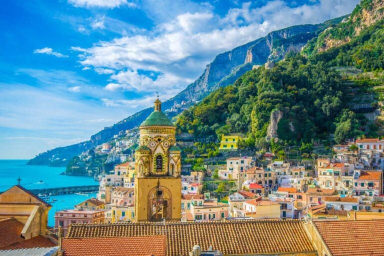 Positano on the Amalfi Coast of Italy