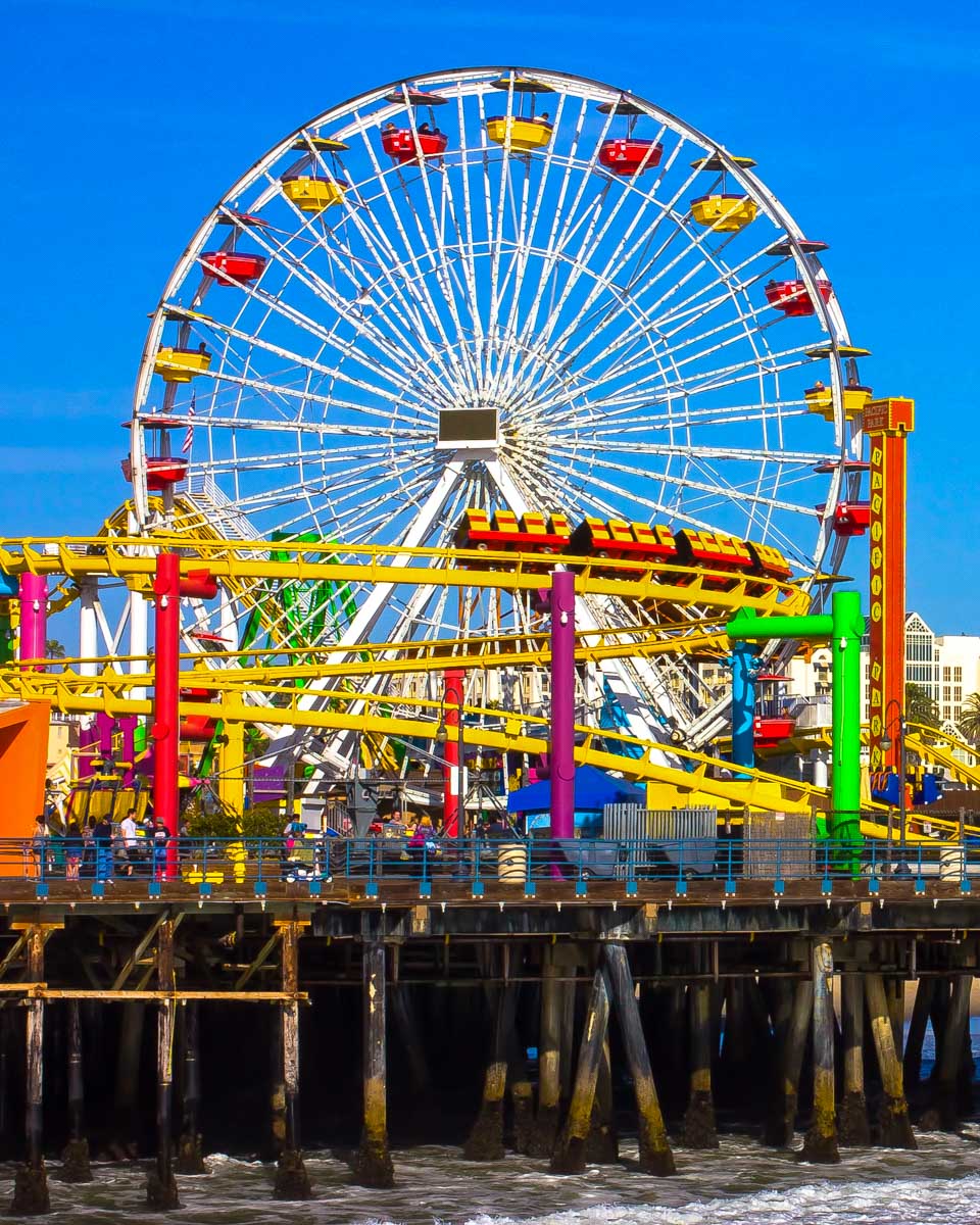Santa Monica Pier in Los Angeles