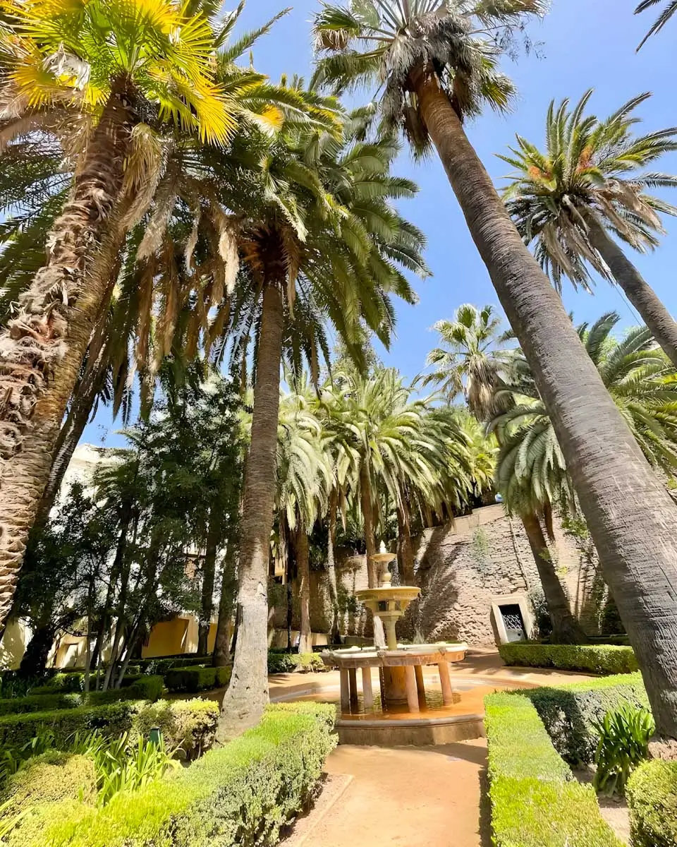 The gardens at Carmen de los Mártires in Granada, Spain (2)