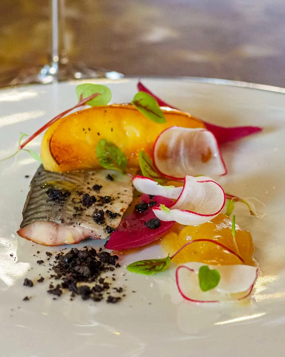 A specialty meal eaten on a food tour in Santa Fe New Mexico