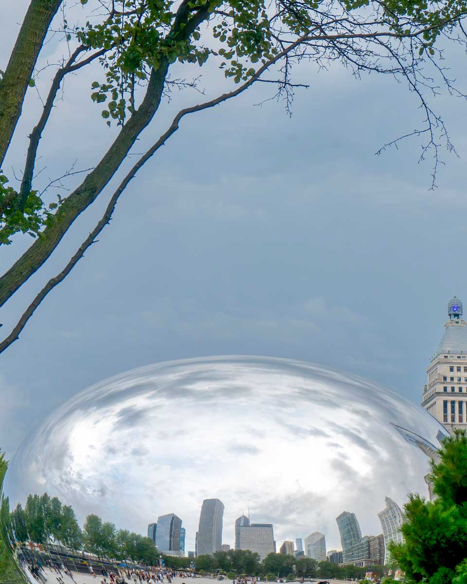 Cloud gate in Chicago Illinois