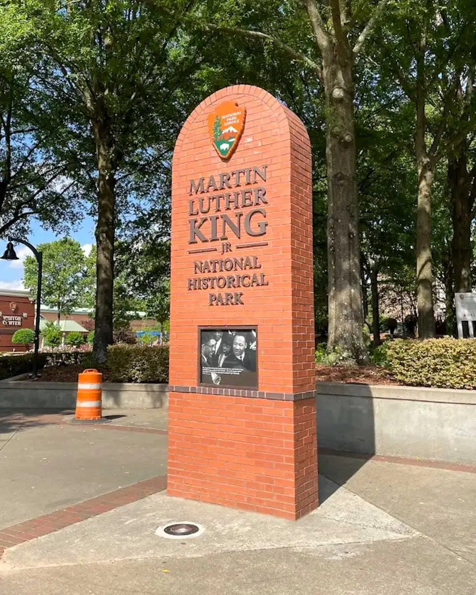 Martin Luther King, Jr. National Historical Park in Atlanta, Georgia
