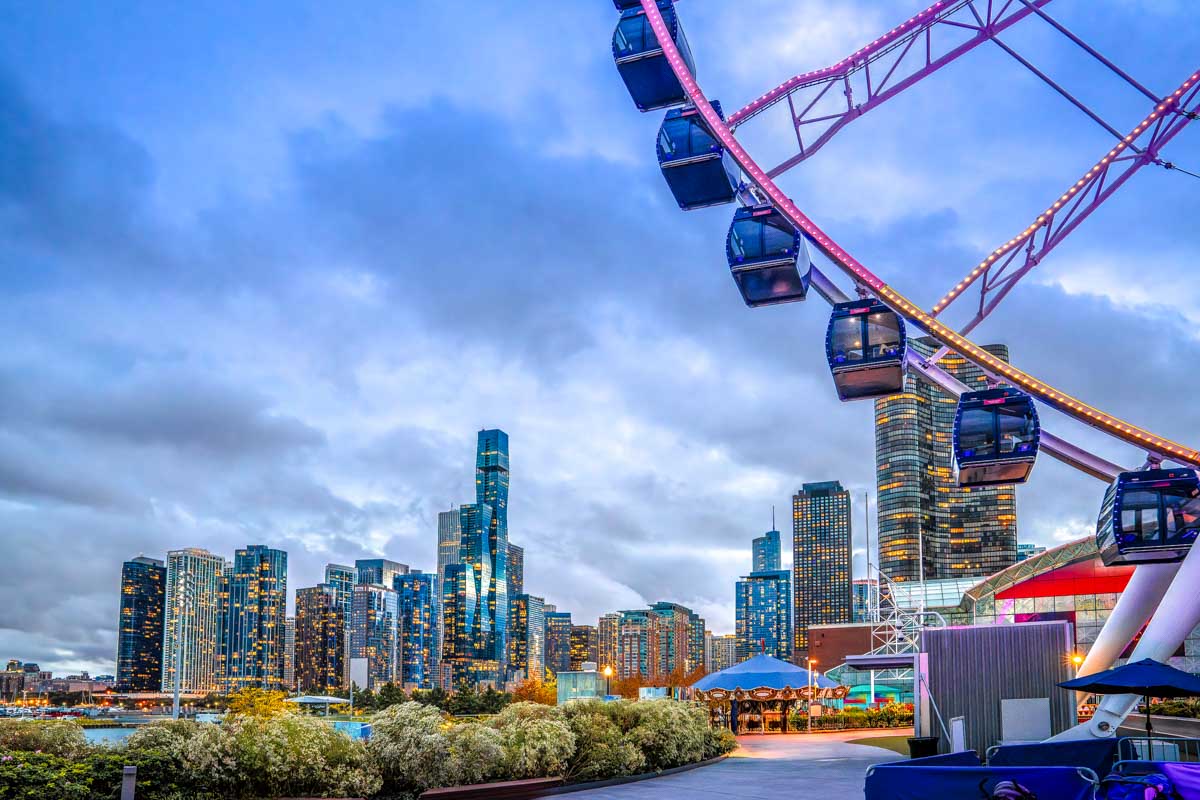 Navy Pier in Chicago Illinois