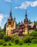 Peles Castle seen on a tour from Bucharest Romania