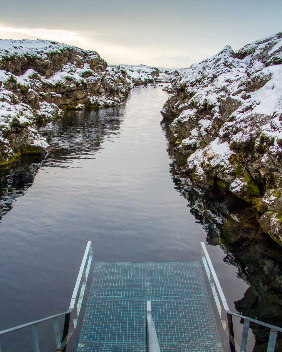 Silfra Rift in Reykjavik Iceland