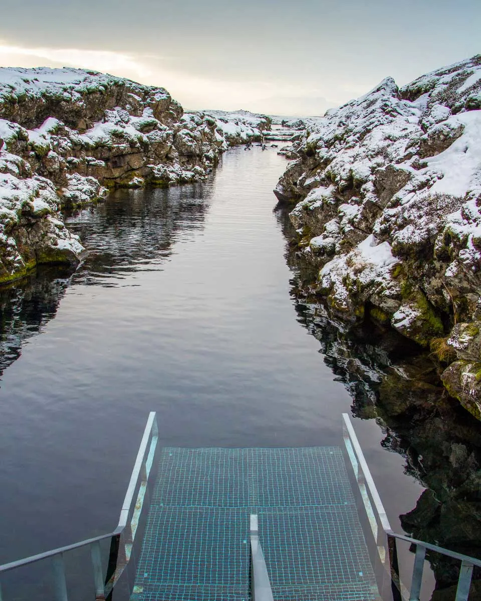 Silfra Rift in Reykjavik Iceland