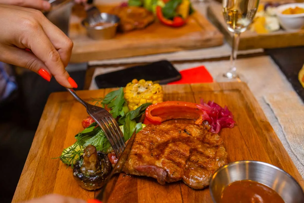 Steak-eaten-in-Florence Italy for dinner