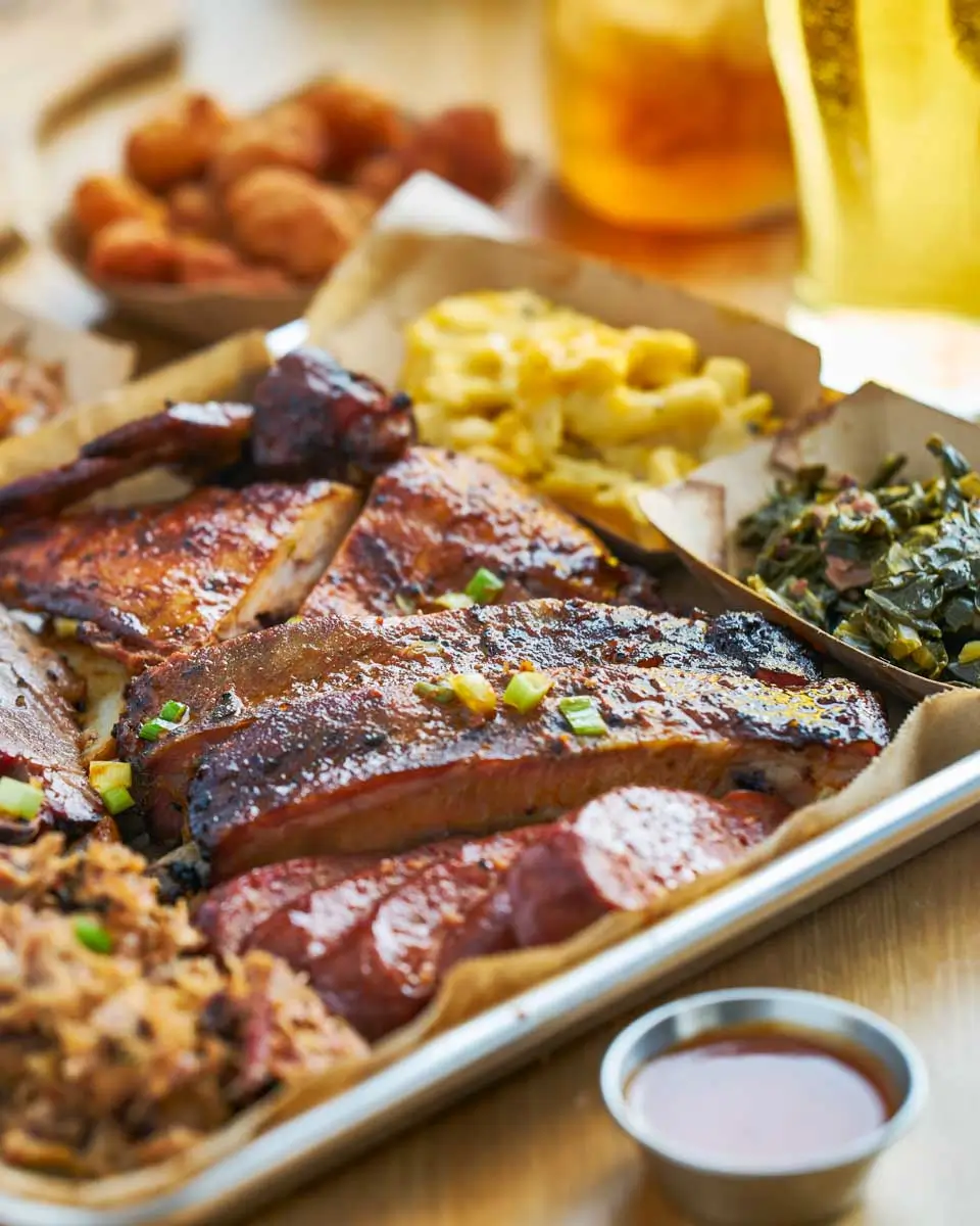 Texas barbeque bbq in Dallas, Texas 1